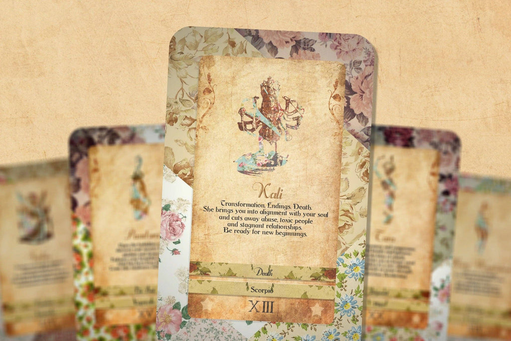Tarot Deck - Goddess Power Cards - Major Arcana - Sacred Fem