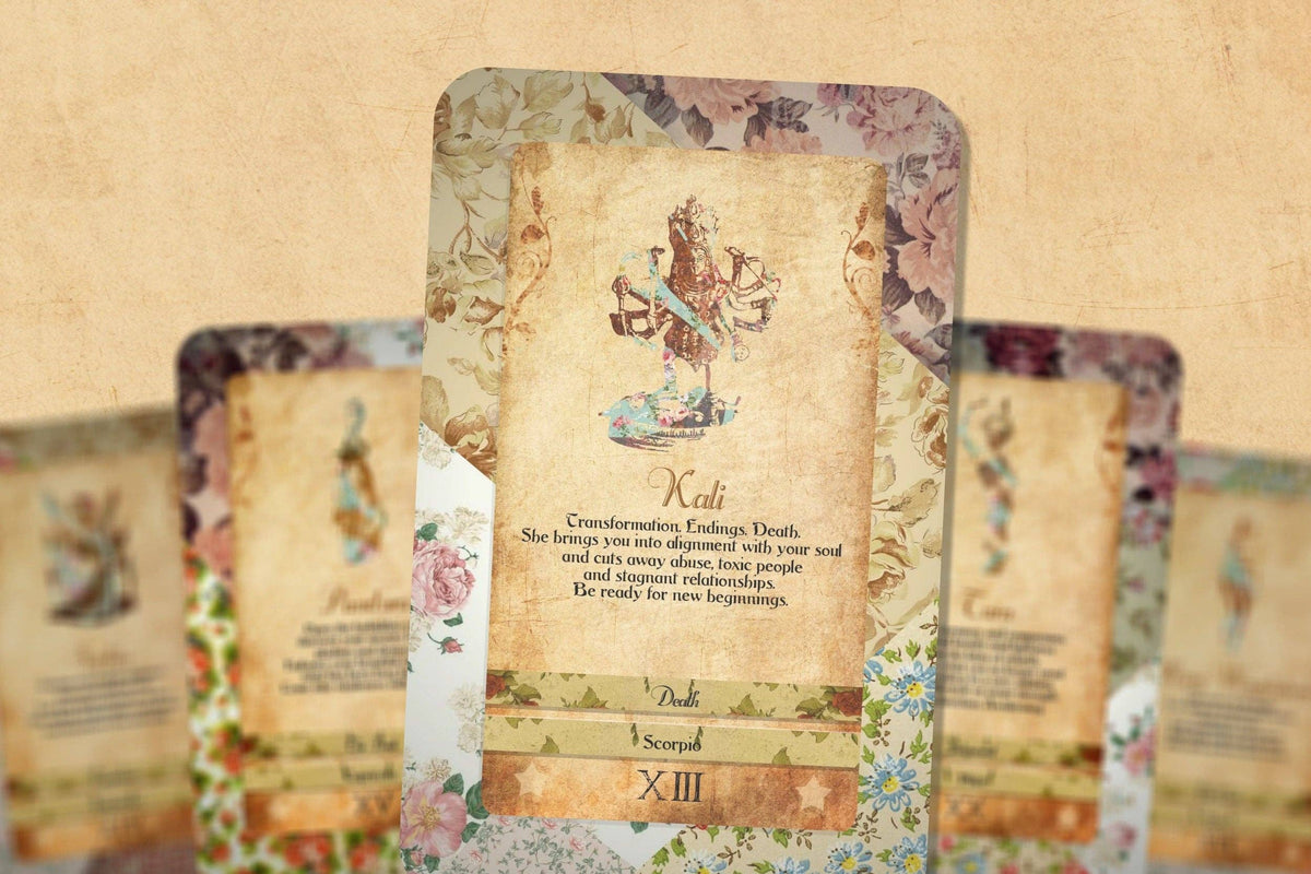 Tarot Deck - Goddess Power Cards - Major Arcana - Sacred Fem