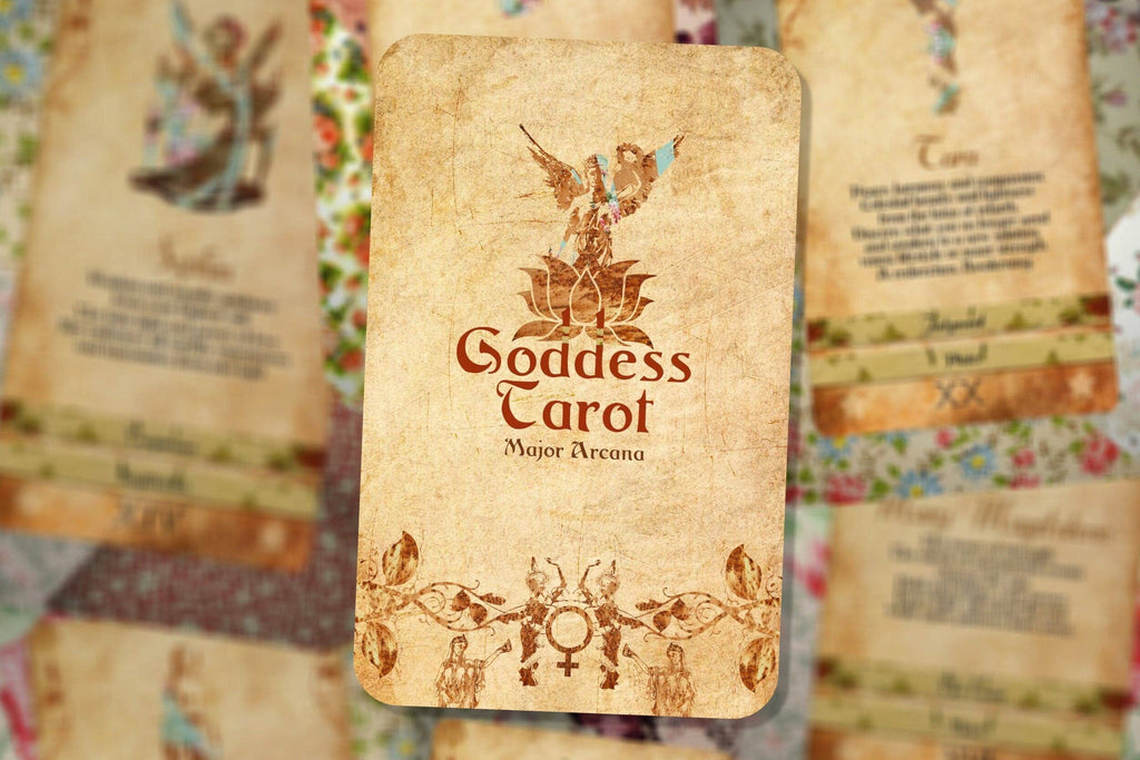 Tarot Deck - Goddess Power Cards - Major Arcana - Sacred Fem