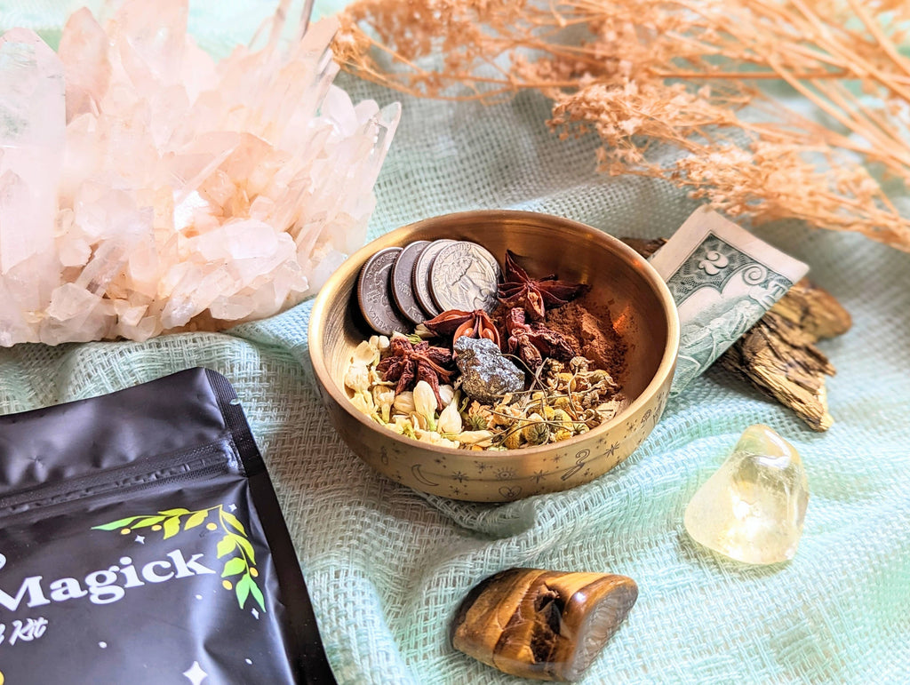 Money Magick Ritual Kit - Abundance  Prosperity  Manifest