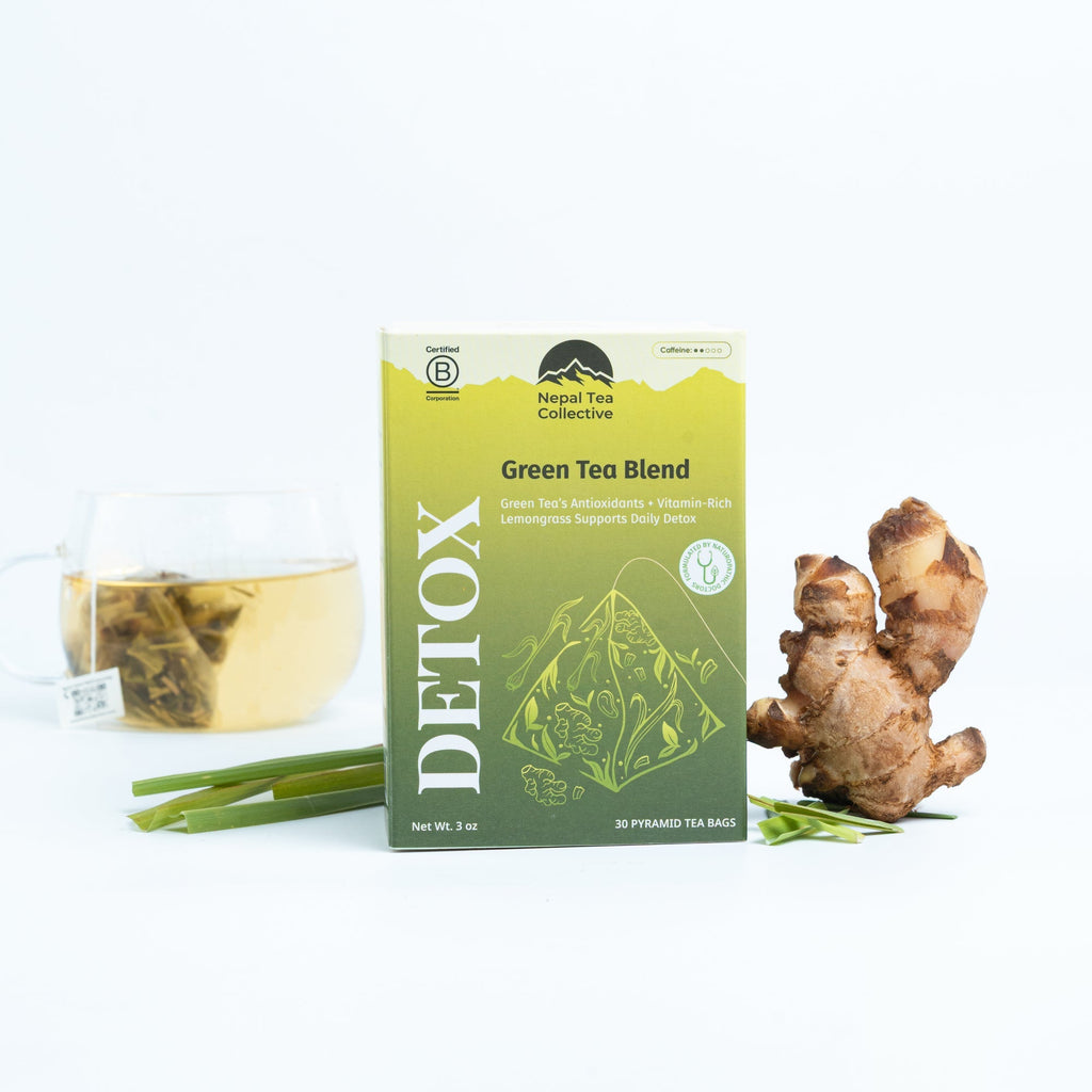 Detox (Green Tea Blend) - Tea Bags (Set of 6) | Wholesale