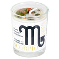 SMALL ZODIAC CANDLES: VIRGO (RED JASPER)